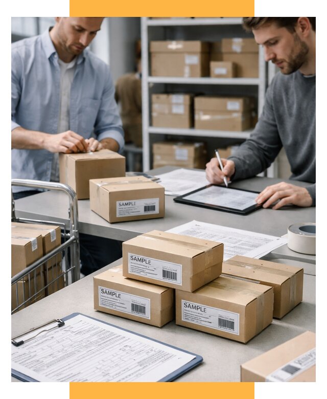 Доставка образцов и малых партий от 7641 р., СетСервис-Фрв