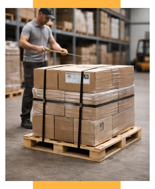 Упаковка и паллетирование грузов от 3566 р. | СетСервис-Фрв