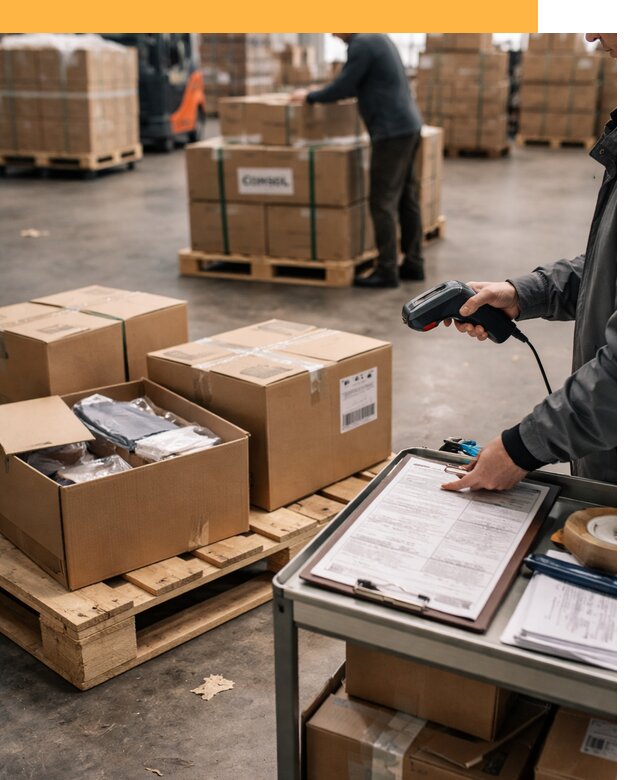 Сборные грузы из Китая: доставка, склад и таможня от 18338