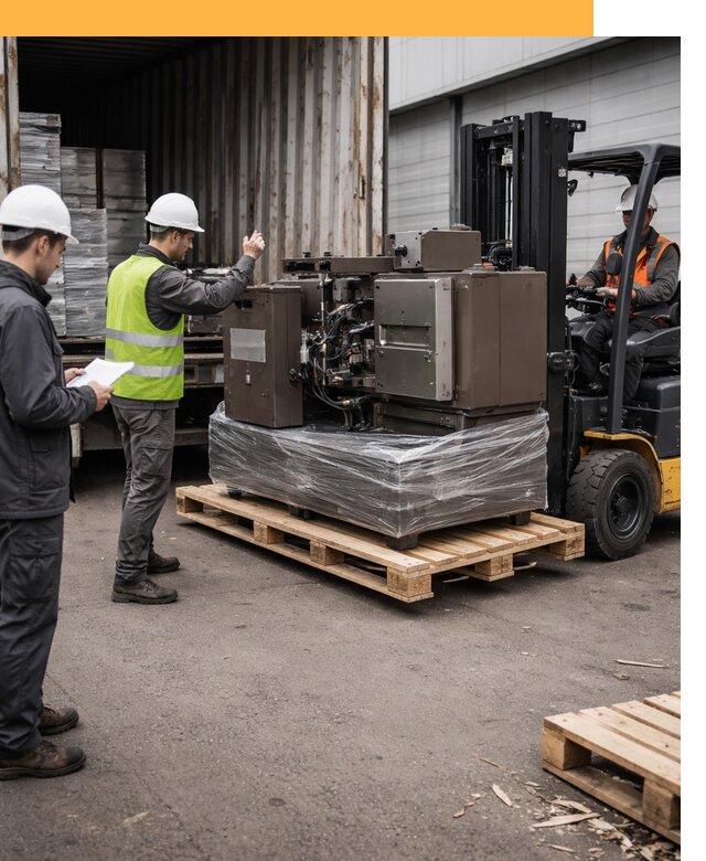 Доставка промышленного оборудования из Европы от 45846