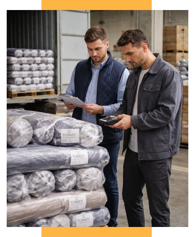 Доставка текстиля из Турции от 45846 р. под ключ, СетСервис-Фрв