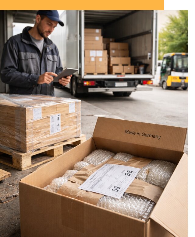 Доставка грузов из Германии от 45846 руб с таможенным оформлением