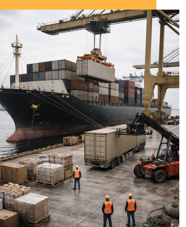 Морские перевозки из Индии: доставка FCL/LCL, таможня от 122256