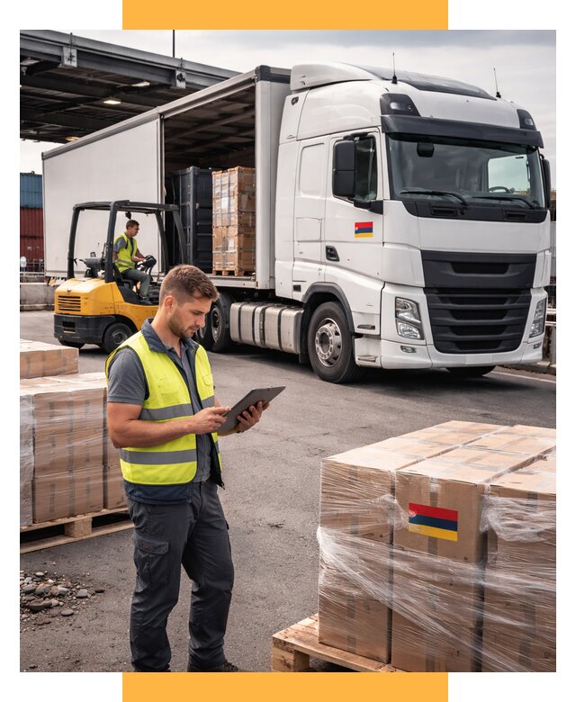 Автоперевозки из Армении от 96786 р. — услуги СетСервис-Фрв