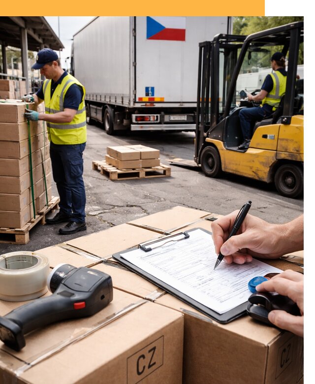 Доставка грузов в Чехию от 35658 руб, международные перевозки