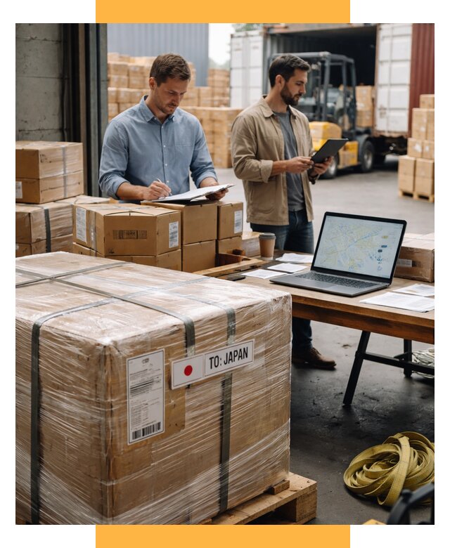 Доставка грузов в Японию от 25470 р., логистика СетСервис-Фрв