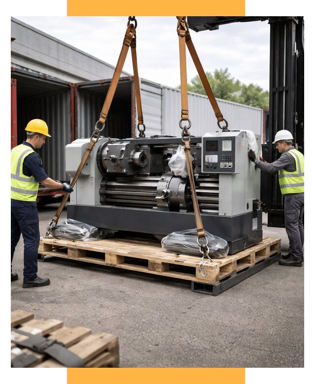 Перевозка станков и таможня от 61128 р. | СетСервис-Фрв логистика