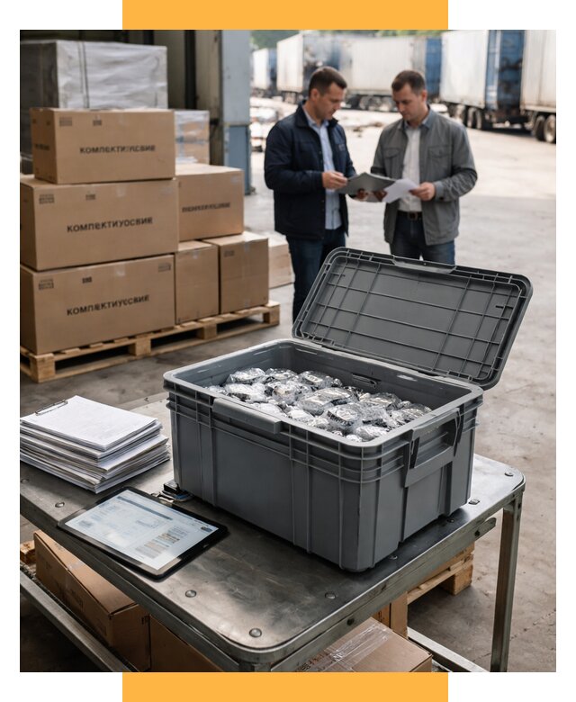 Перевозка комплектующих из Китая от 6622 р. | СетСервис-Фрв