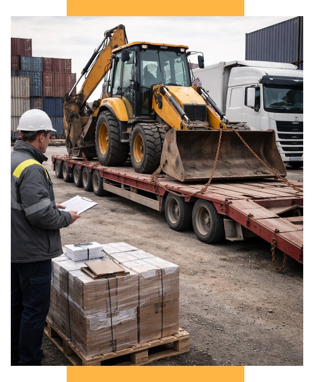 Международная перевозка спецтехники от 45846 р., СетСервис-Фрв