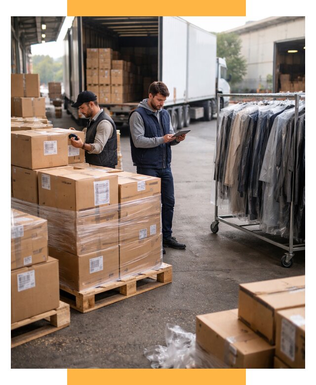 Перевозка и доставка одежды из Китая от 7641 р., СетСервис-Фрв