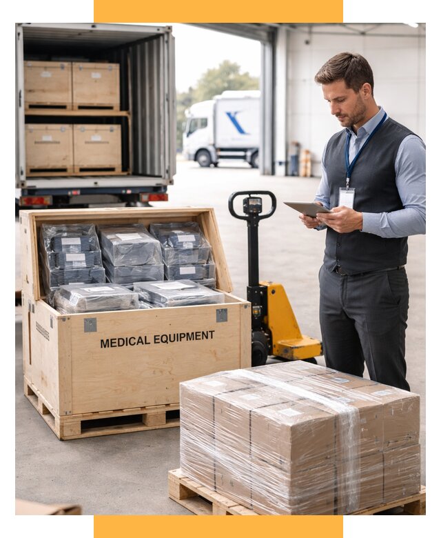 Перевозка медицинского оборудования от 15282 р. в СетСервис-Фрв