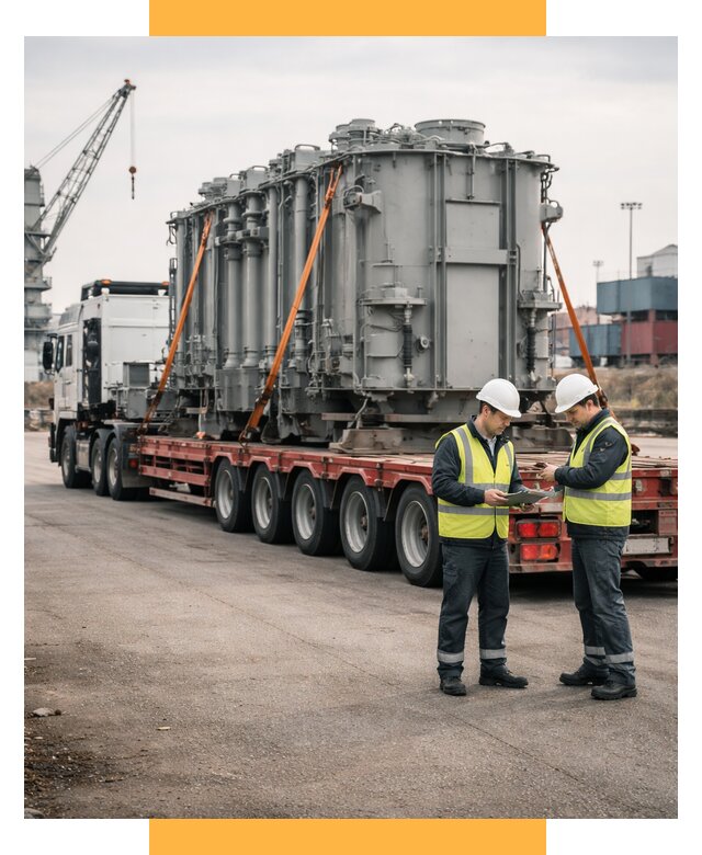 Перевозка негабаритных грузов под ключ от 122256 р., СетСервис-Фрв