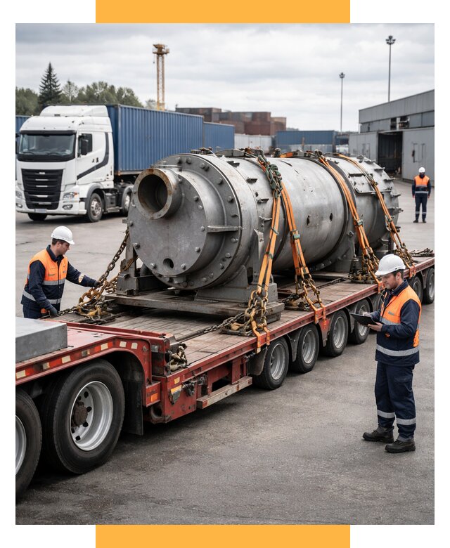 Перевозка тяжеловесных грузов под ключ от 152820 р. | СетСервис-Фрв