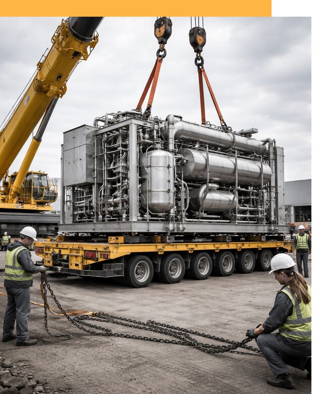 Перевозка тяжеловесных грузов по миру от 152820 руб