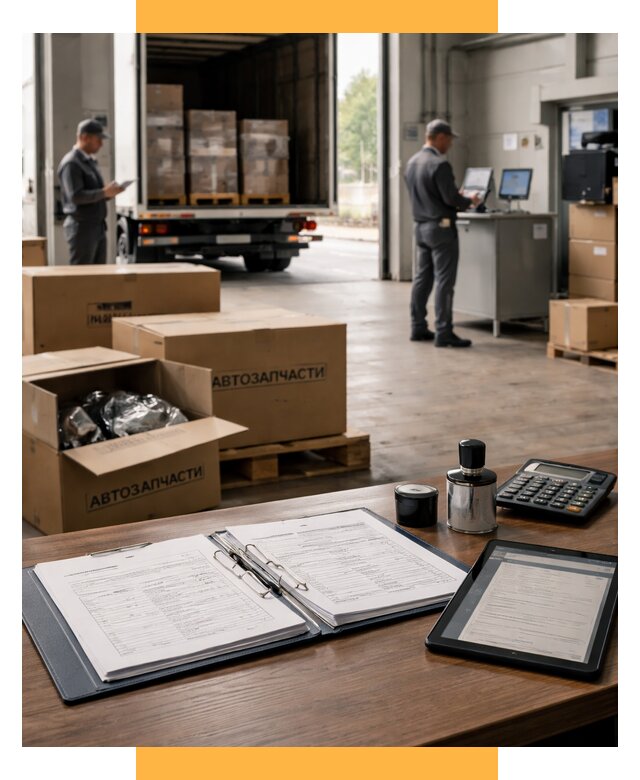 Таможенное оформление автозапчастей под ключ от 8660 р., СетСервис-Фрв