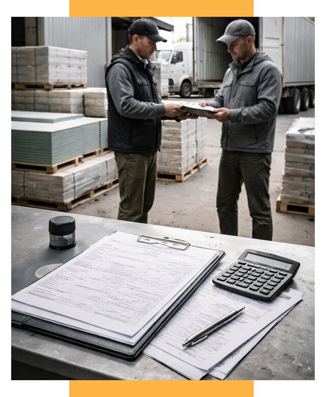 Таможенное оформление стройматериалов от 8660 р. | СетСервис-Фрв