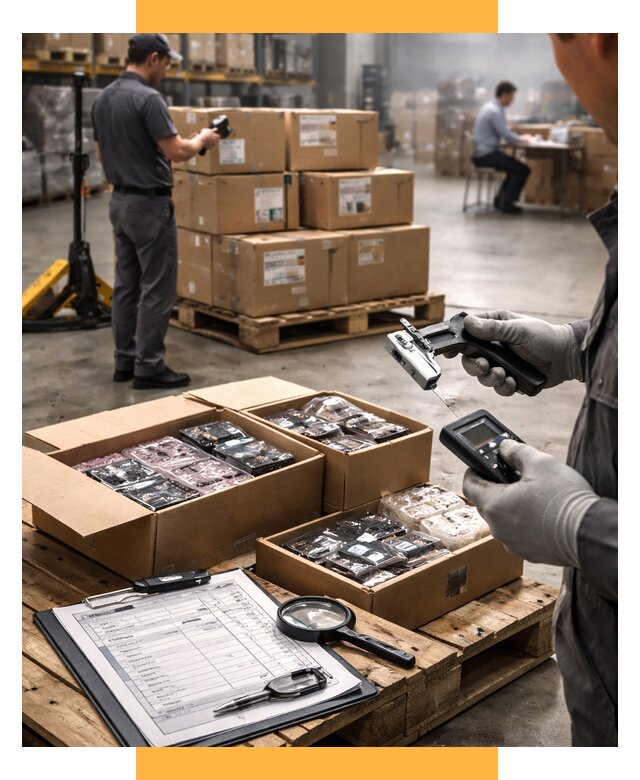 Инспекция товара в Китае от 7641 р. - СетСервис-Фрв контроль качества