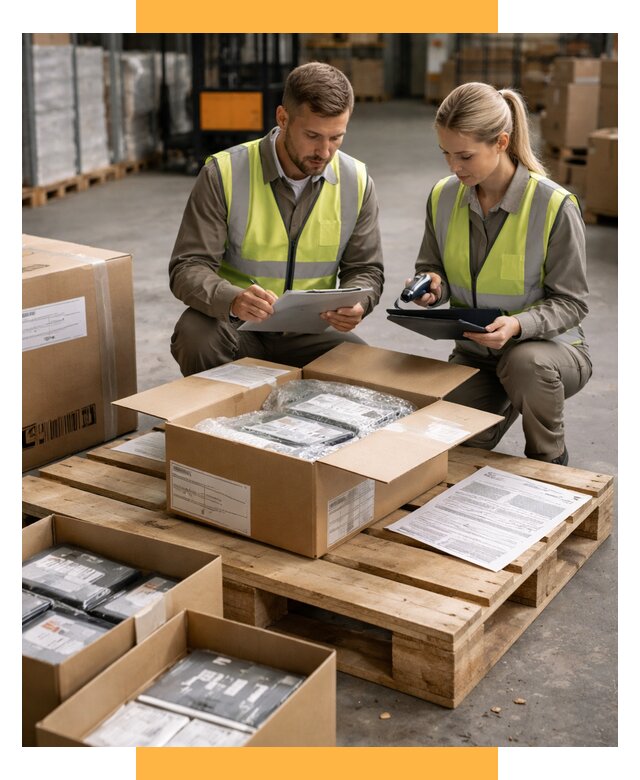 Инспекция товара перед отправкой от 4585 р. | СетСервис-Фрв