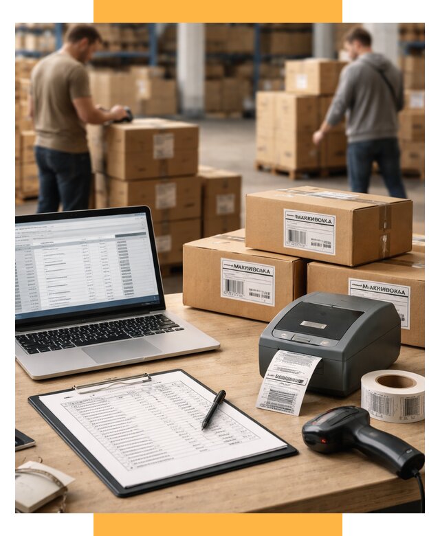 Маркировка импортных товаров от 4585 р. под ключ, СетСервис-Фрв
