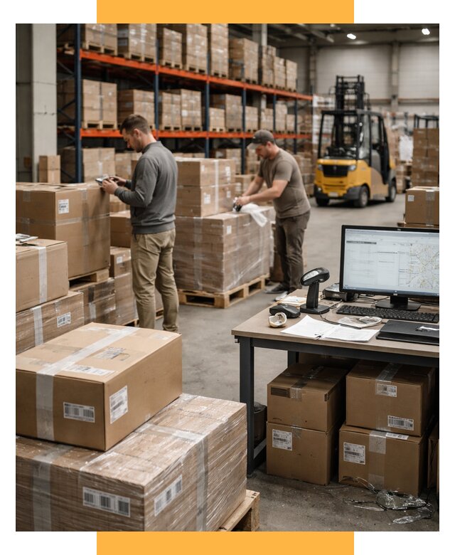 Склад консолидации в Европе от 6622 р., услуги СетСервис-Фрв